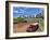 Skyline and Tug Boats on River, Singapore-Bill Bachmann-Framed Photographic Print