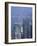 Skyline and Victoria Harbour, Hong Kong, China-Amanda Hall-Framed Photographic Print