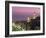 Skyline at Dusk, Menton, Alpes Maritimes, French Riviera, France-Sergio Pitamitz-Framed Photographic Print