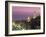 Skyline at Dusk, Menton, Alpes Maritimes, French Riviera, France-Sergio Pitamitz-Framed Photographic Print