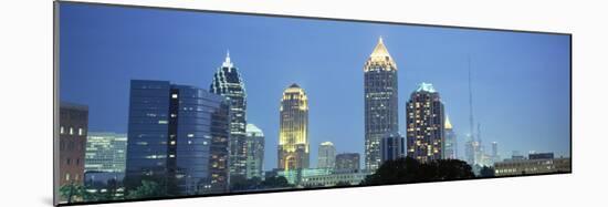 Skyline Atlanta Ga, USA-null-Mounted Photographic Print