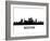 Skyline Boston-unkreatives-Framed Art Print