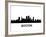 Skyline Boston-unkreatives-Framed Art Print