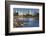 Skyline by the Arkansas River, Wichita, Kansas, USA-Walter Bibikow-Framed Photographic Print