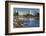 Skyline by the Arkansas River, Wichita, Kansas, USA-Walter Bibikow-Framed Photographic Print