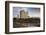 Skyline by the Arkansas River, Wichita, Kansas, USA-Walter Bibikow-Framed Photographic Print