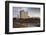 Skyline by the Arkansas River, Wichita, Kansas, USA-Walter Bibikow-Framed Photographic Print