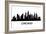 Skyline Chicago-unkreatives-Framed Art Print