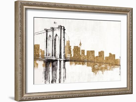 Skyline Crossing Gold-Avery Tillmon-Framed Art Print