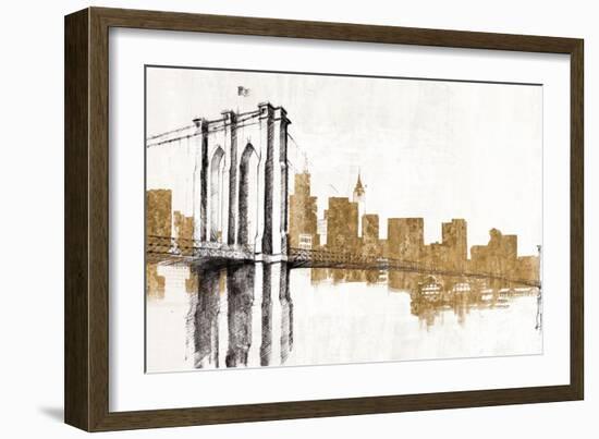 Skyline Crossing Gold-Avery Tillmon-Framed Art Print