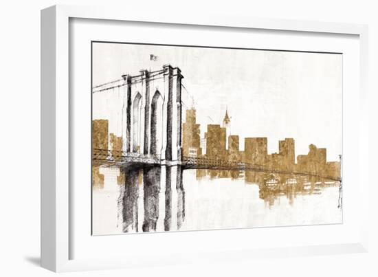 Skyline Crossing Gold-Avery Tillmon-Framed Art Print