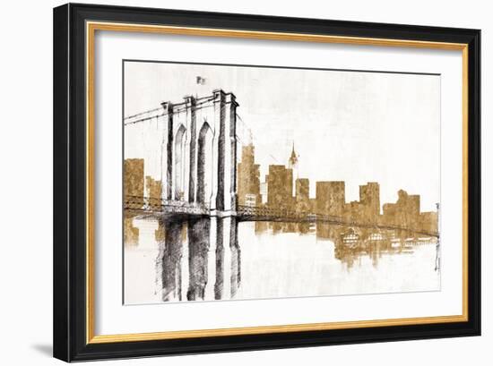 Skyline Crossing Gold-Avery Tillmon-Framed Art Print