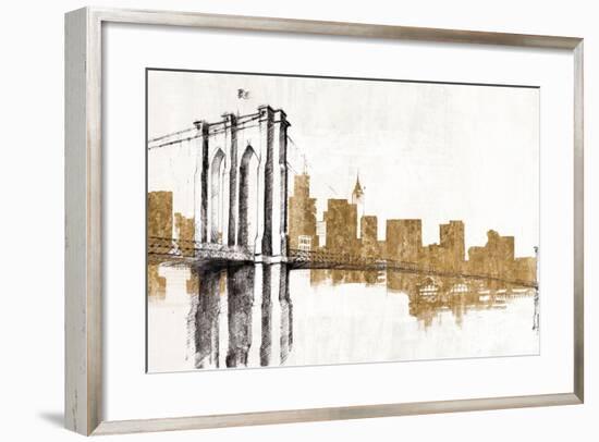 Skyline Crossing Gold-Avery Tillmon-Framed Art Print