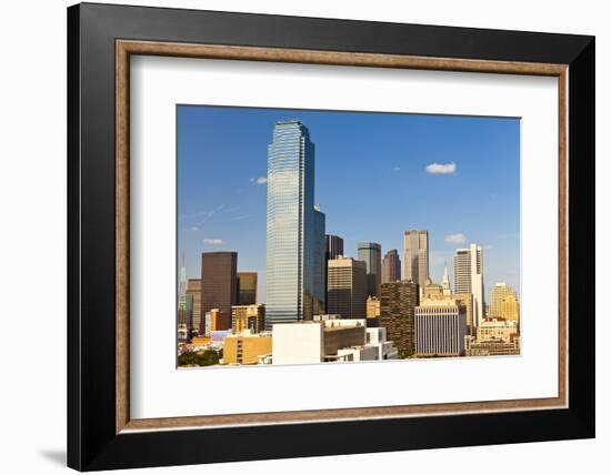 Skyline, Dallas, Texas, United States of America, North America-Kav Dadfar-Framed Photographic Print