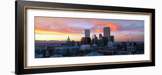 Skyline, Denver, Colorado-null-Framed Photographic Print