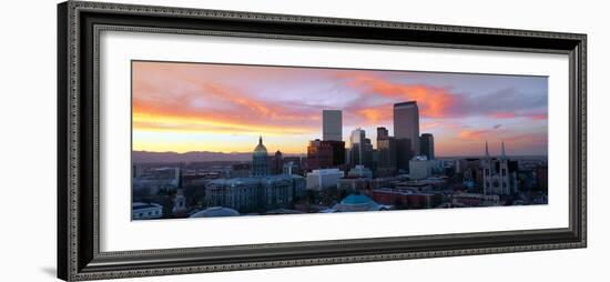 Skyline, Denver, Colorado-null-Framed Photographic Print