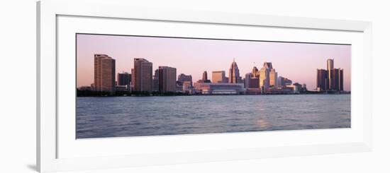 Skyline Detroit Mi, USA-null-Framed Photographic Print