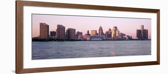 Skyline Detroit Mi, USA-null-Framed Photographic Print