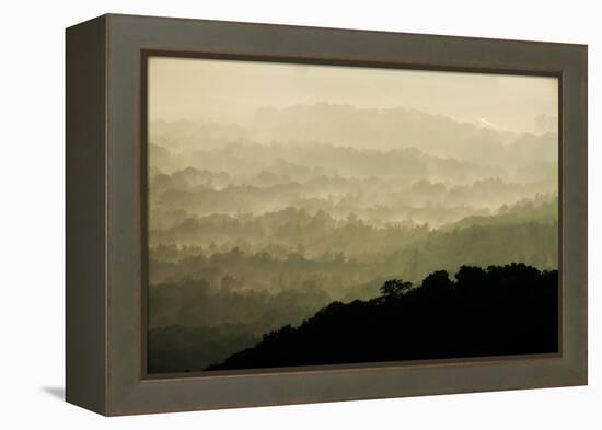 Skyline Drive, Shenandoah National Park, Virginia-null-Framed Premier Image Canvas