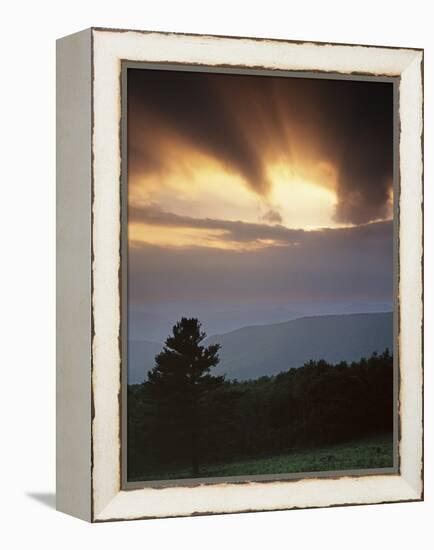 Skyline Drive View, Shenandoah National Park, Virginia, USA-Charles Gurche-Framed Premier Image Canvas