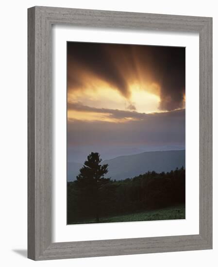 Skyline Drive View, Shenandoah National Park, Virginia, USA-Charles Gurche-Framed Photographic Print