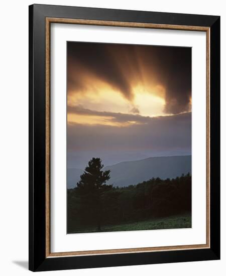 Skyline Drive View, Shenandoah National Park, Virginia, USA-Charles Gurche-Framed Photographic Print