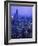 Skyline Dusk, Chicago, IL-Mark Gibson-Framed Photographic Print