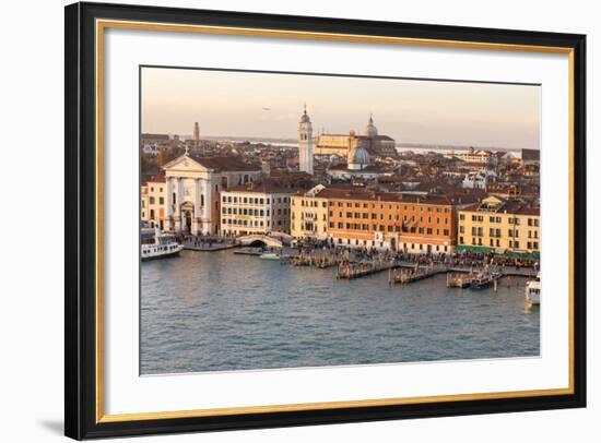 Skyline from Above. Venice. Italy-Tom Norring-Framed Photographic Print