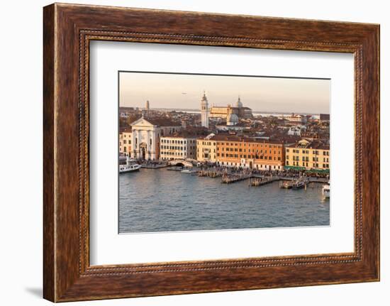 Skyline from Above. Venice. Italy-Tom Norring-Framed Photographic Print