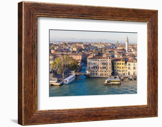 Skyline from Above. Venice. Italy-Tom Norring-Framed Photographic Print