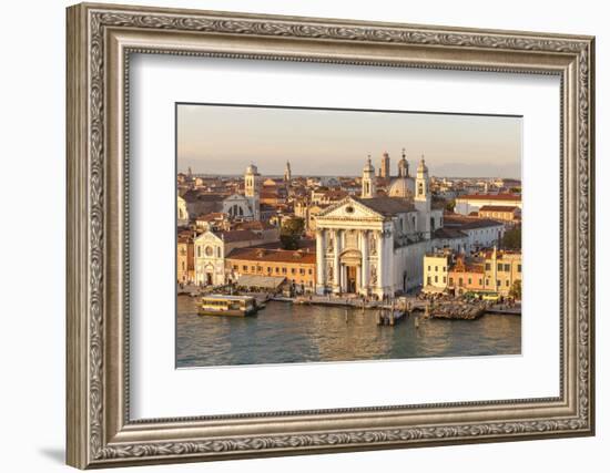 Skyline from Above with Gesuati in Front. Venice. Italy-Tom Norring-Framed Photographic Print