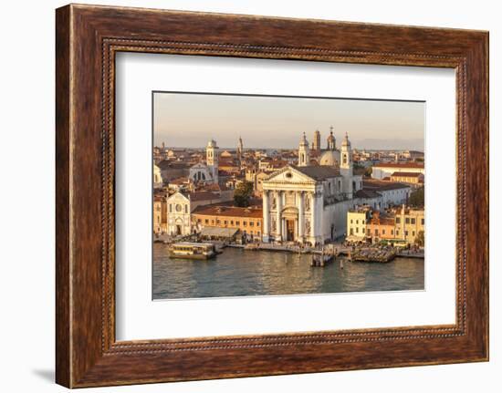 Skyline from Above with Gesuati in Front. Venice. Italy-Tom Norring-Framed Photographic Print