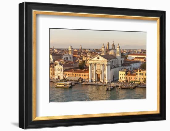 Skyline from Above with Gesuati in Front. Venice. Italy-Tom Norring-Framed Photographic Print