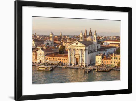 Skyline from Above with Gesuati in Front. Venice. Italy-Tom Norring-Framed Photographic Print