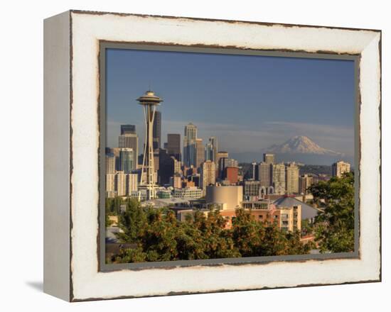 Skyline From Kerry Park, Seattle, Washington, USA-Jamie & Judy Wild-Framed Premier Image Canvas