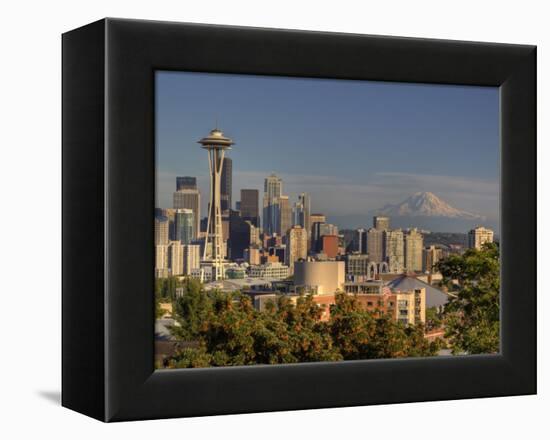 Skyline From Kerry Park, Seattle, Washington, USA-Jamie & Judy Wild-Framed Premier Image Canvas