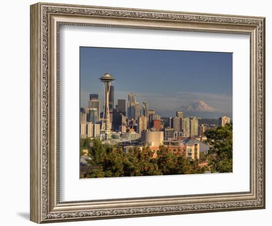 Skyline From Kerry Park, Seattle, Washington, USA-Jamie & Judy Wild-Framed Photographic Print