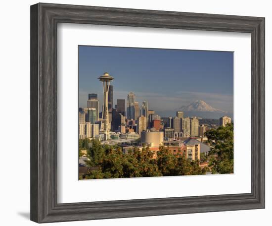 Skyline From Kerry Park, Seattle, Washington, USA-Jamie & Judy Wild-Framed Photographic Print