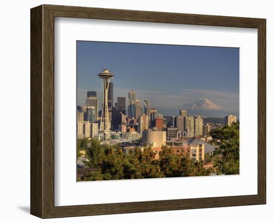 Skyline From Kerry Park, Seattle, Washington, USA-Jamie & Judy Wild-Framed Photographic Print