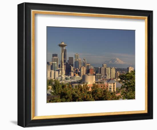 Skyline From Kerry Park, Seattle, Washington, USA-Jamie & Judy Wild-Framed Photographic Print