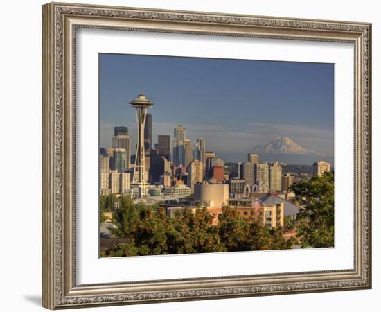 Skyline From Kerry Park, Seattle, Washington, USA-Jamie & Judy Wild-Framed Photographic Print