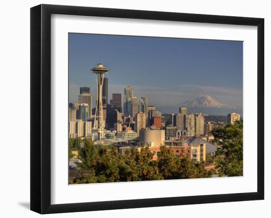 Skyline From Kerry Park, Seattle, Washington, USA-Jamie & Judy Wild-Framed Photographic Print