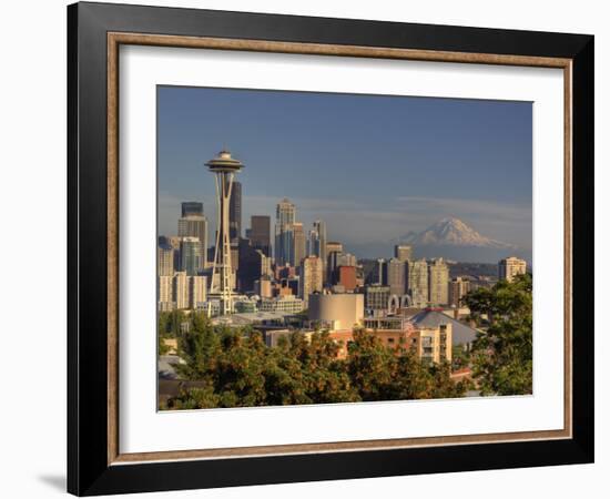 Skyline From Kerry Park, Seattle, Washington, USA-Jamie & Judy Wild-Framed Photographic Print