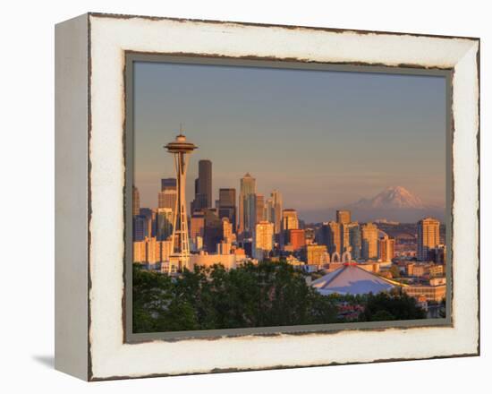 Skyline From Kerry Park, Seattle, Washington, USA-Jamie & Judy Wild-Framed Premier Image Canvas