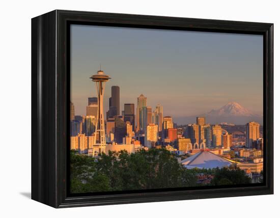 Skyline From Kerry Park, Seattle, Washington, USA-Jamie & Judy Wild-Framed Premier Image Canvas