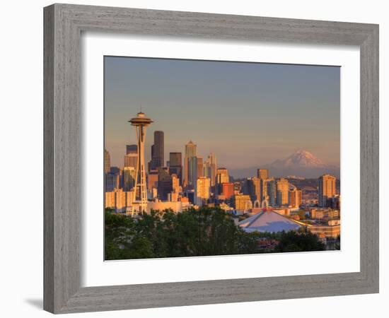 Skyline From Kerry Park, Seattle, Washington, USA-Jamie & Judy Wild-Framed Photographic Print