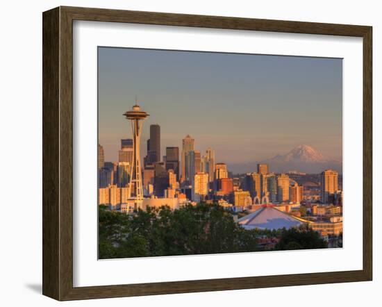 Skyline From Kerry Park, Seattle, Washington, USA-Jamie & Judy Wild-Framed Photographic Print