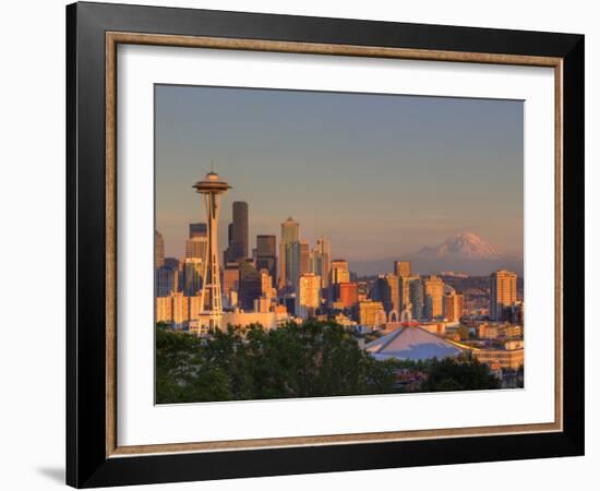 Skyline From Kerry Park, Seattle, Washington, USA-Jamie & Judy Wild-Framed Photographic Print