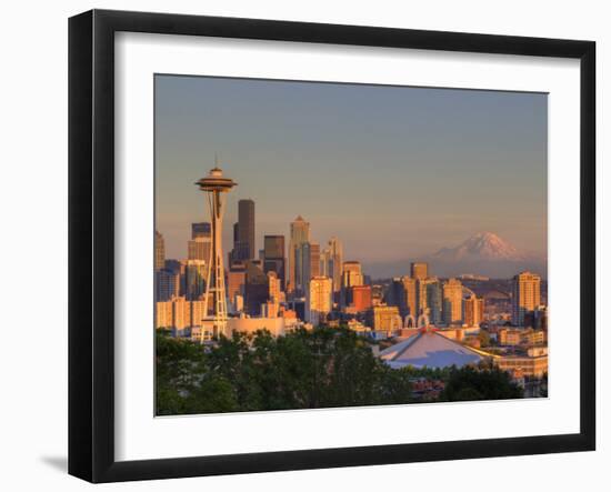 Skyline From Kerry Park, Seattle, Washington, USA-Jamie & Judy Wild-Framed Photographic Print