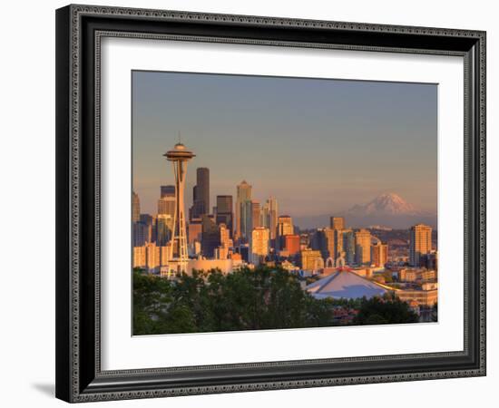 Skyline From Kerry Park, Seattle, Washington, USA-Jamie & Judy Wild-Framed Photographic Print